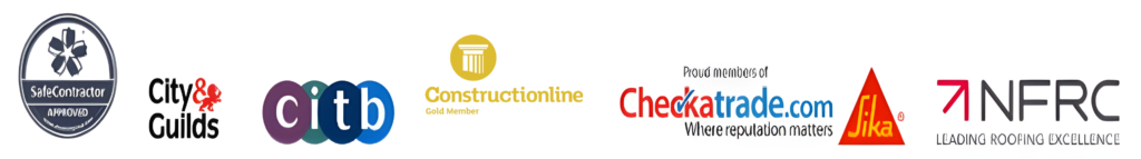 ANR accreditation logos including Constructionline Gold